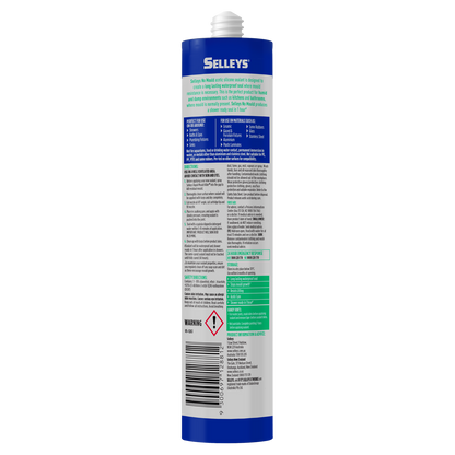 Selleys No Mould Resistant Silicone Sealant - 290ml - White