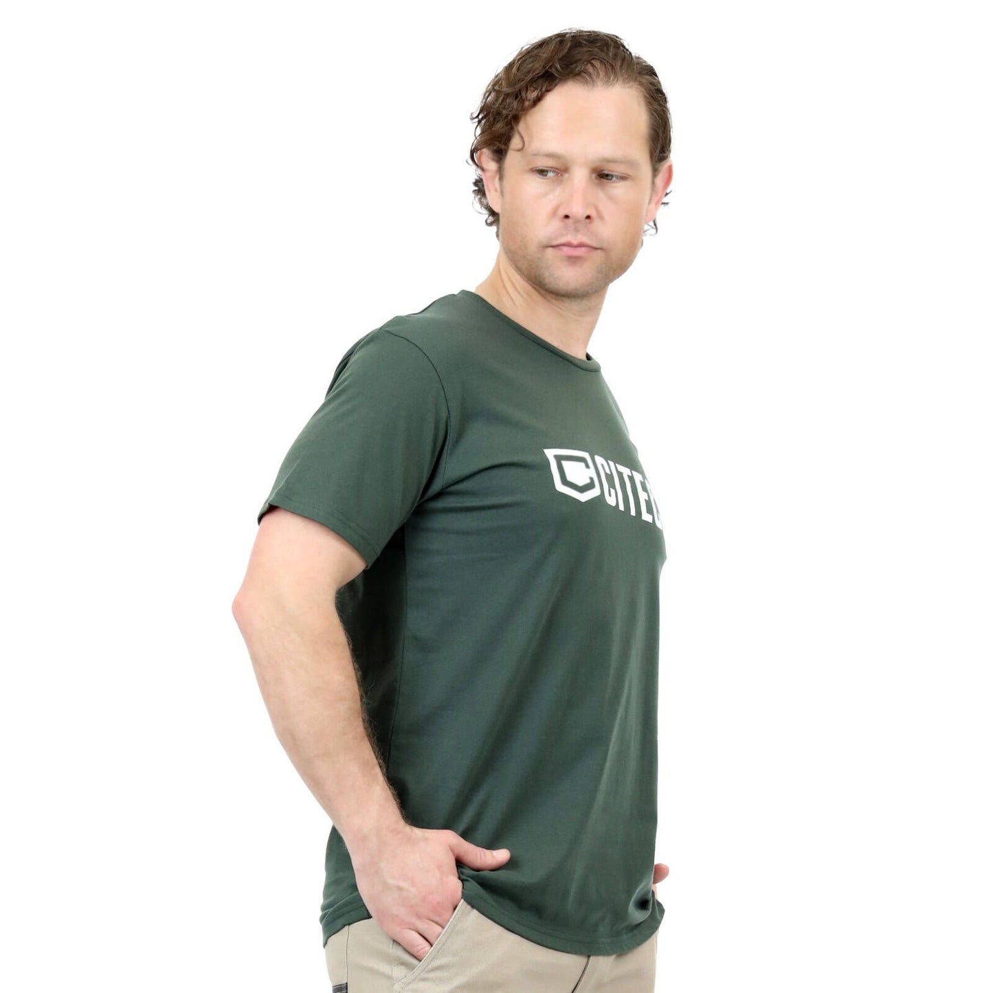 Citeco Khaki Tee - Small
