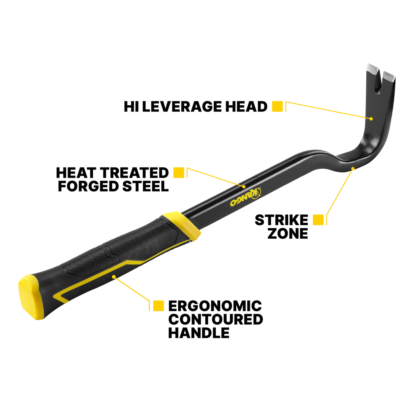 Kango One Handed Wrecking Bar - 410mm