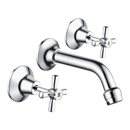 Estilo Chrome Bath Set - 140mm Spout