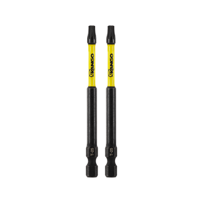 Kango Hypertorque Impact Driver Bit - TX25 - 89mm - 2 Pack