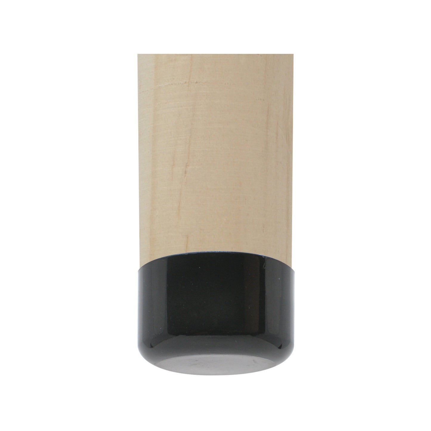 Surface Gard Black Round Plastic External Chair Tip - 25mm - 4 Pack
