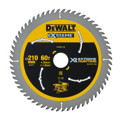 Dewalt Circular Saw Blade - 210mm - 60T - DT99567-QZ