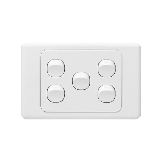 Deta Five Gang Switch