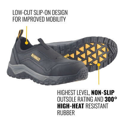 Dewalt Black Stride Safety Work Shoe - Size 6