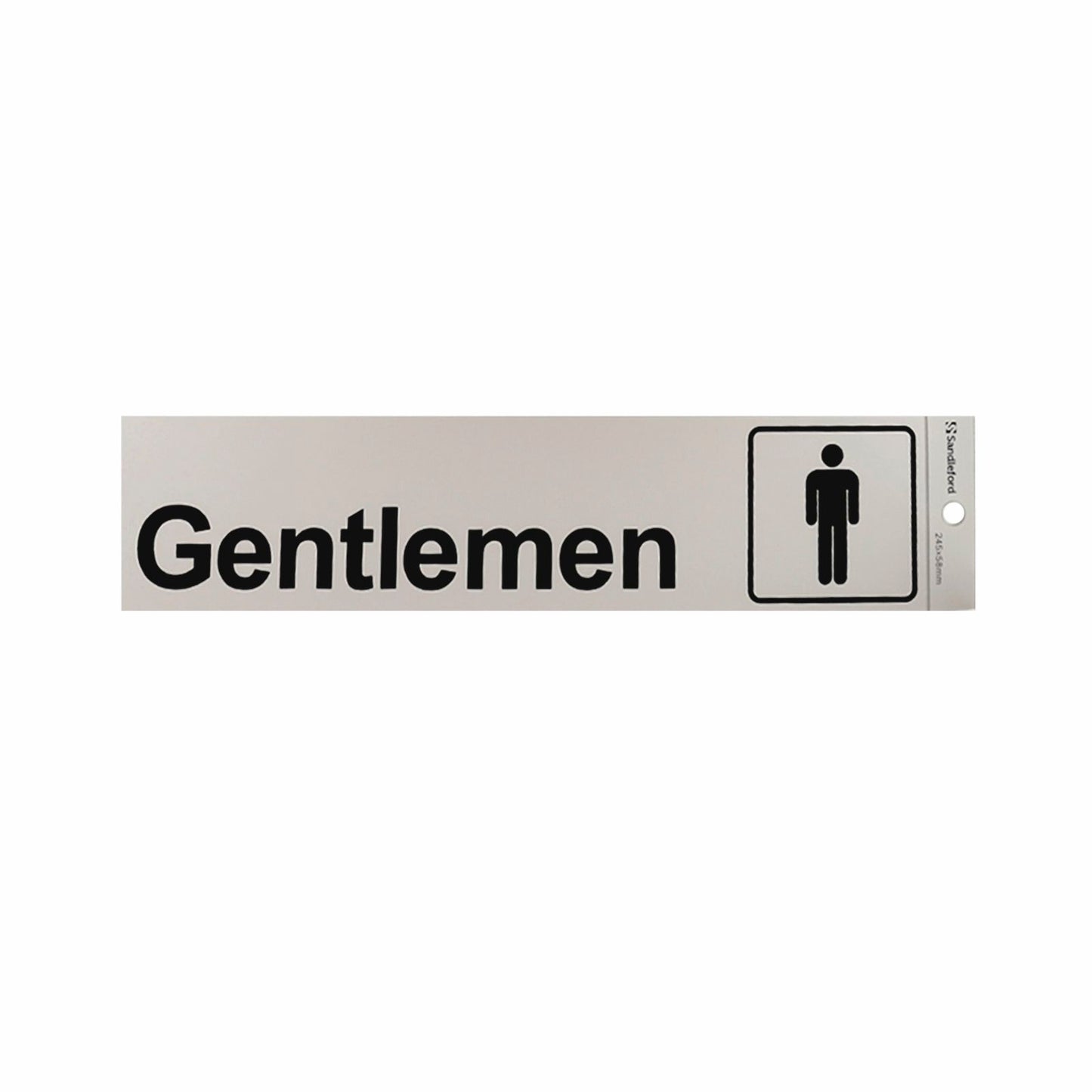 Sandleford Mens Symbol Sign - 245 x 58mm