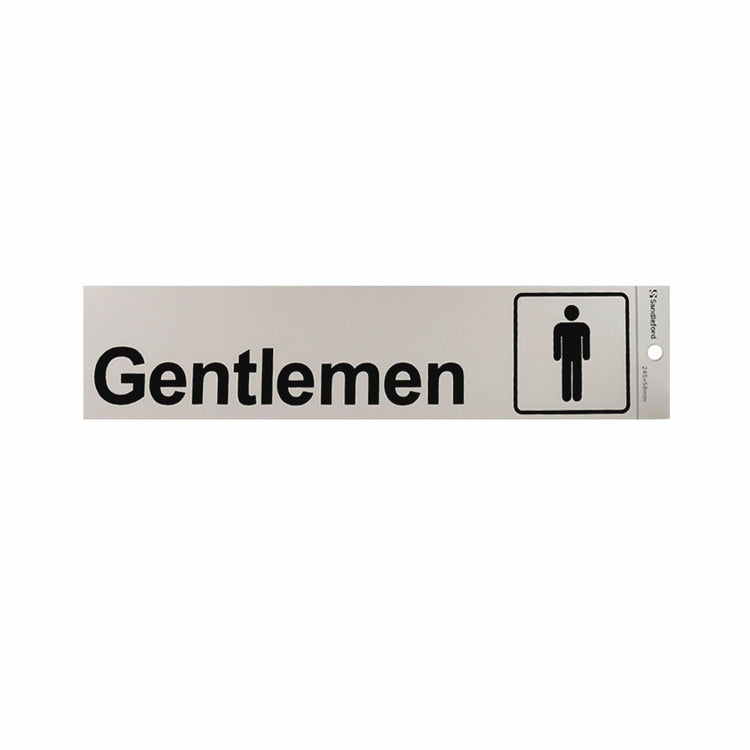 Sandleford Mens Symbol Sign - 245 x 58mm