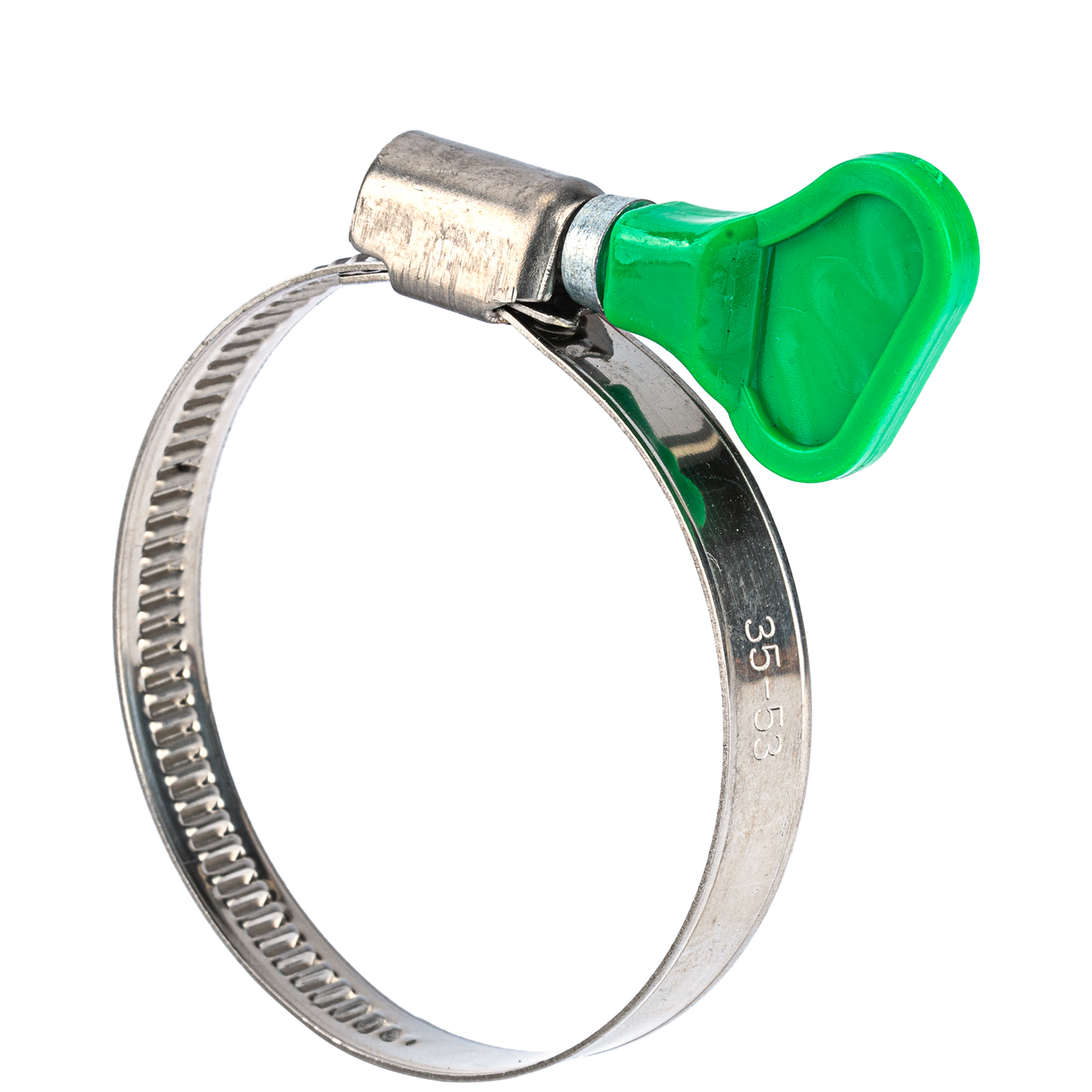 Holman Stainless Steel Hose Clamp with Butterfly Grip - 35-53mm
