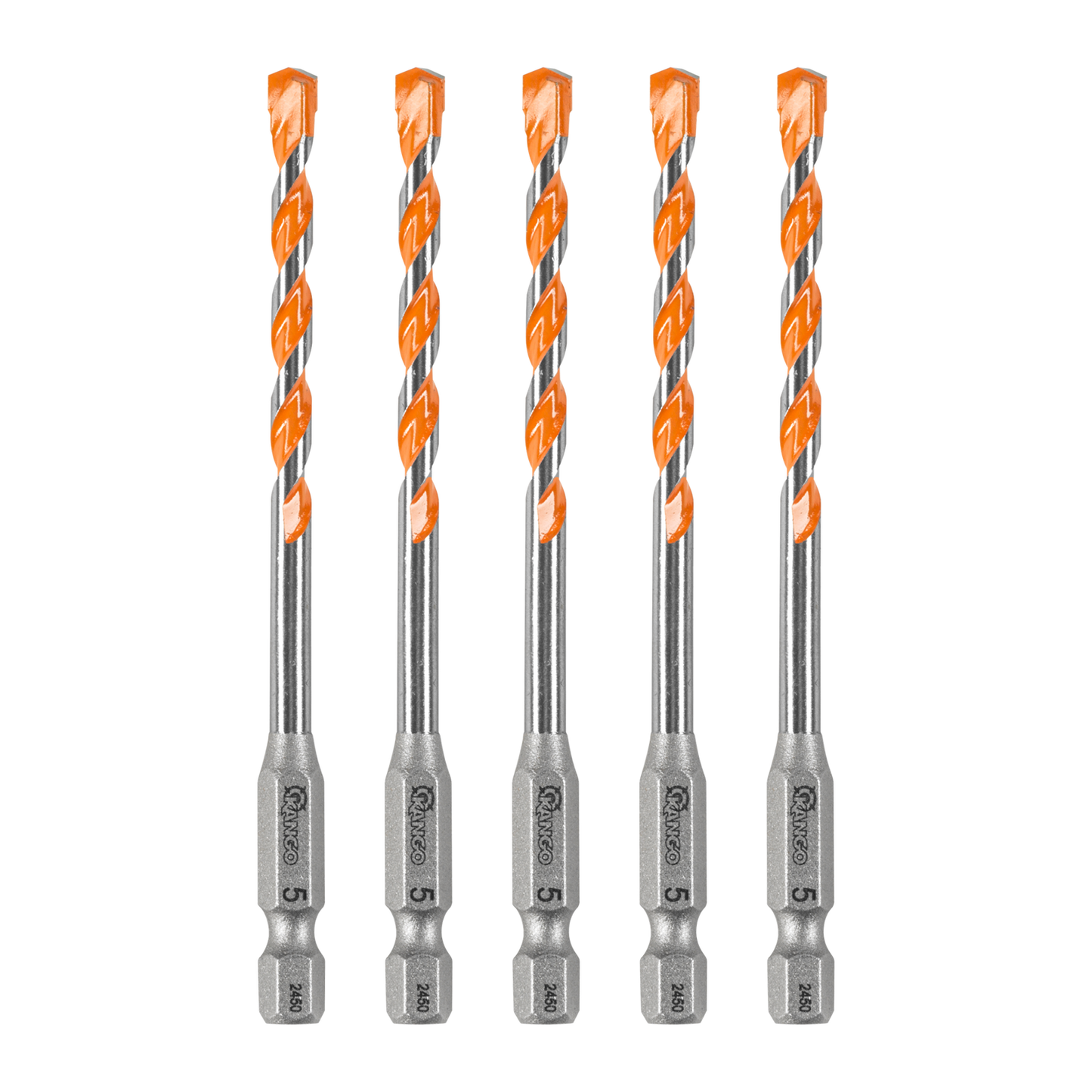 Kango Masonry Drill Bit - 5mm x 100mm - 5 Pack