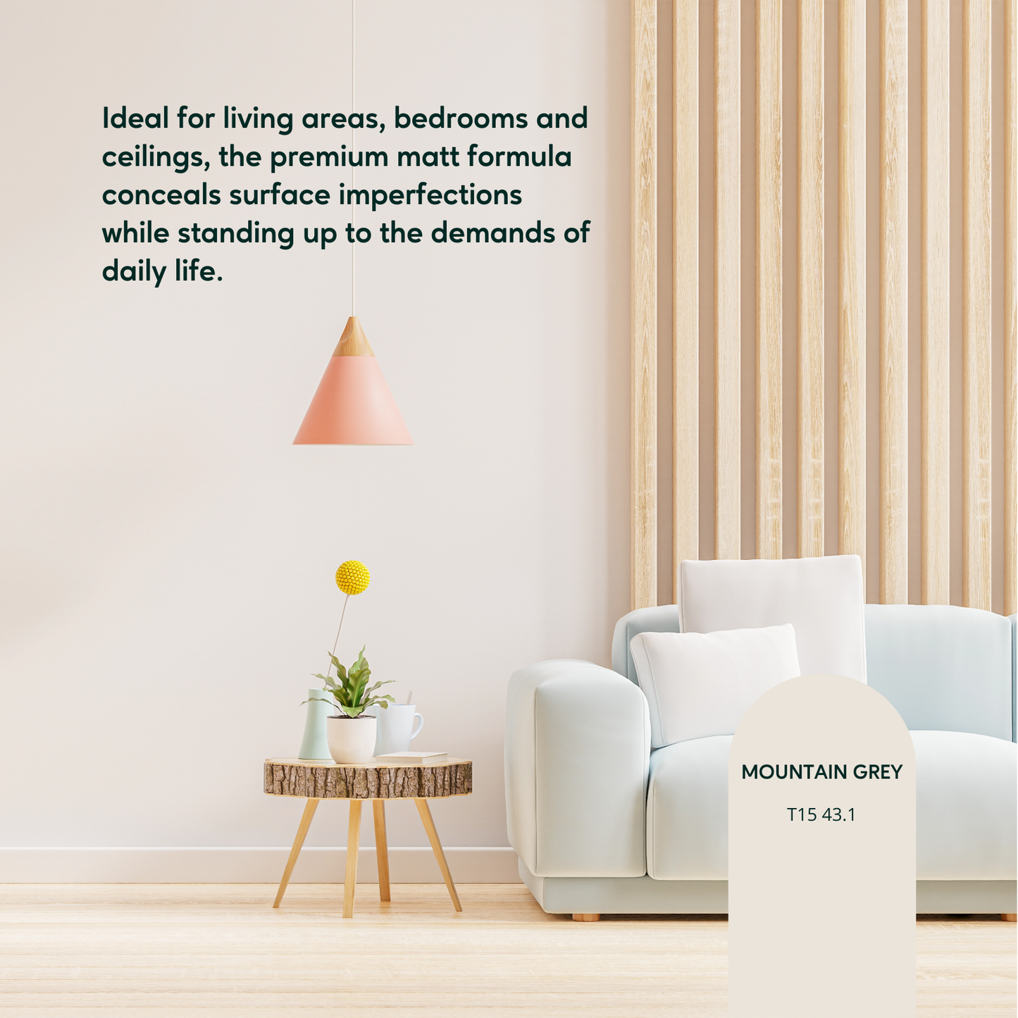 Taubmans Neutral Matt Endure Interior Walls Paint - 2L