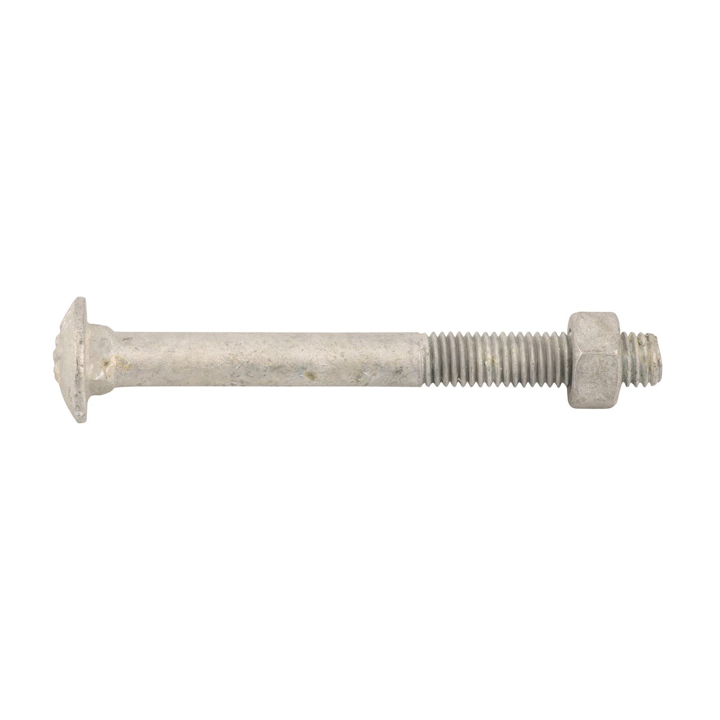 Zenith M10 x 120mm - Hot Dip Galvanised Cup Head Bolts & Nuts - 25 Pack