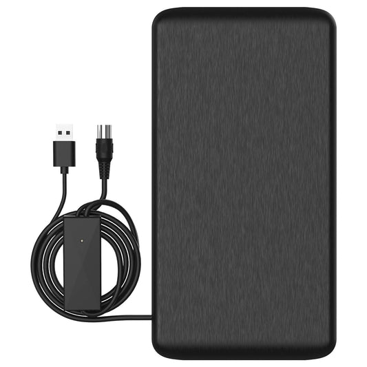 Antsig USB Powered Full HD Antenna with Built-in Amplifier Black