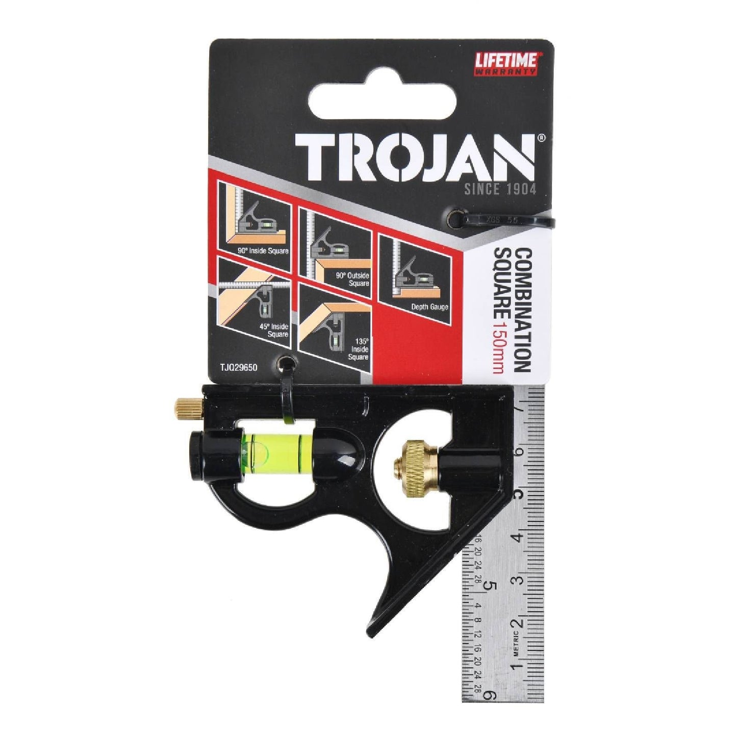 Trojan Combination Square - 150mm