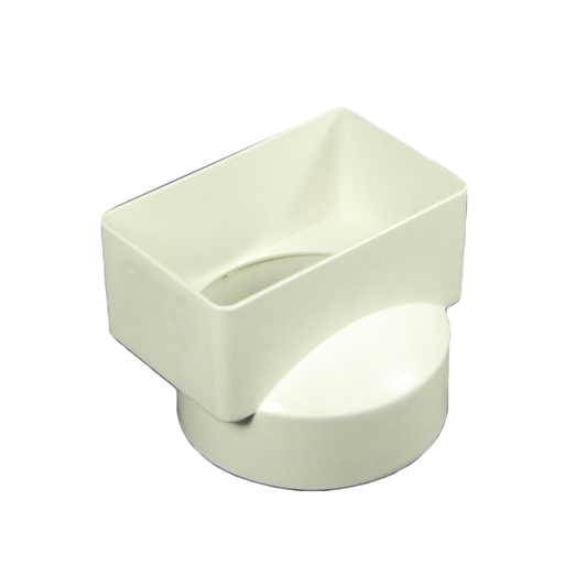Icon Plastics Downpipe Adaptor - 100 x 65mm to 90mm