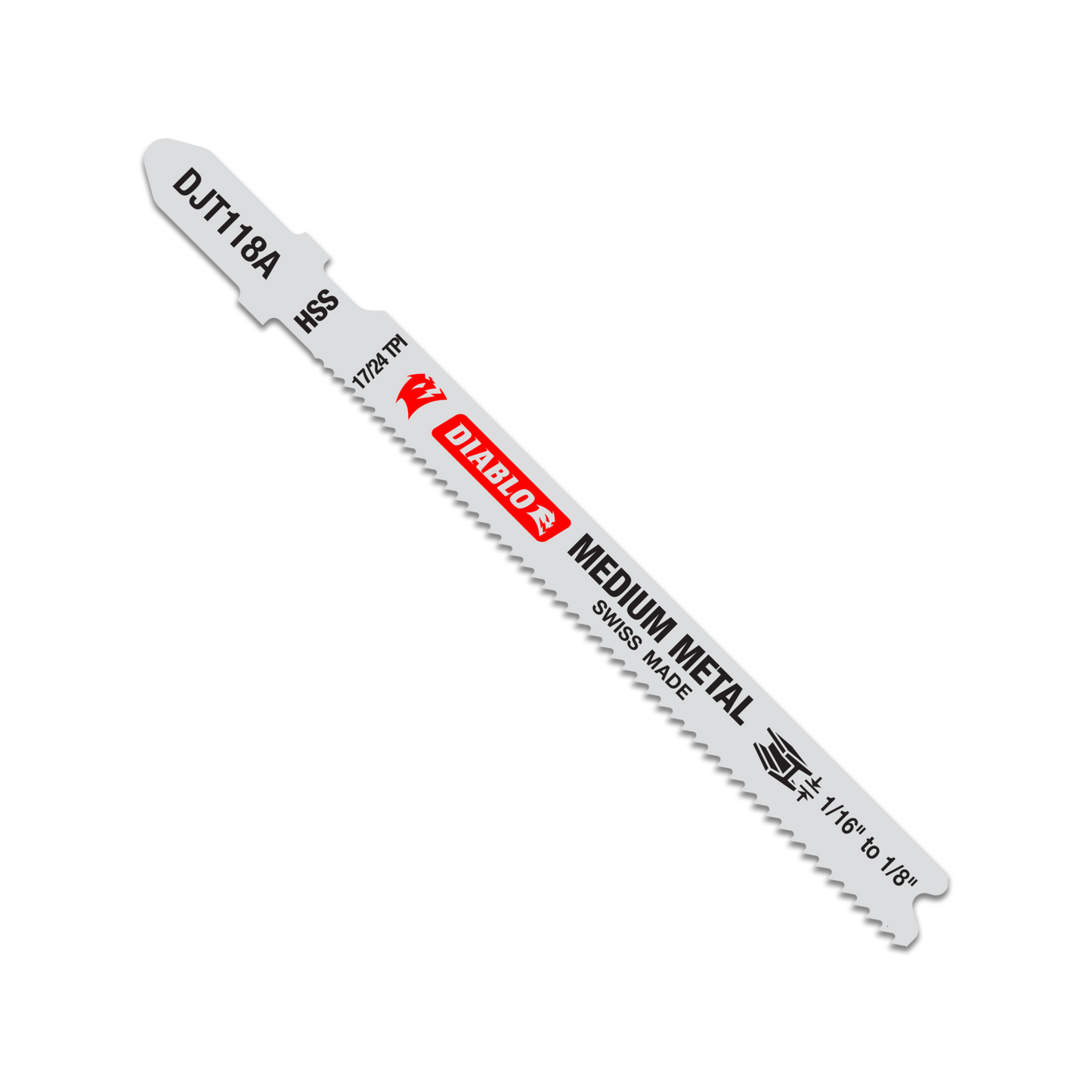 Diablo High Speed Steel Jig Saw Blade - 92mm - 5 Pack