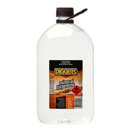 Diggers Mineral Turpentine - 4L