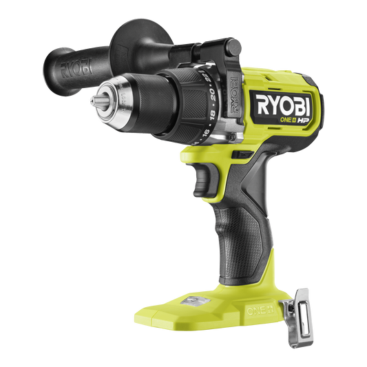 Ryobi HP Brushless High Torque Hammer Drill - 18V ONE+ - 110Nm - Tool Only