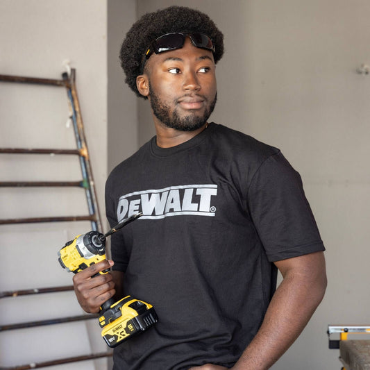 DEWALT Oxide Black Crew Neck Shirt - M
