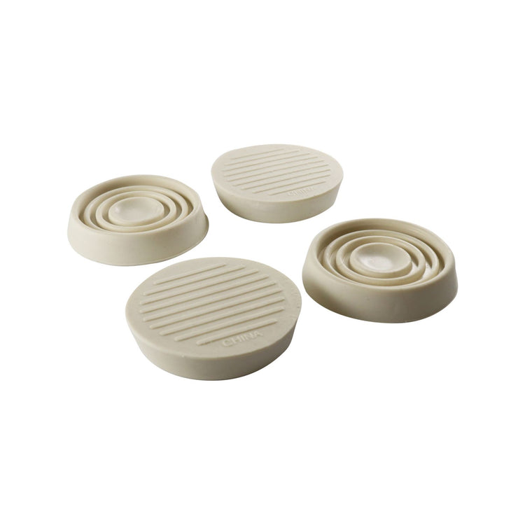 Surface Gard White Castor Cup 37mm 4 Pack