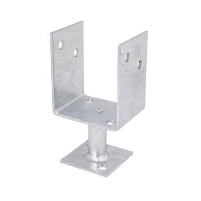 Pryda Full Stirrup Post Anchor - 65 x 90mm M10