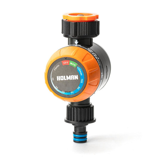 Holman Mechanical Tap Timer - 2 Hour - Plastic - Auto Shut Off