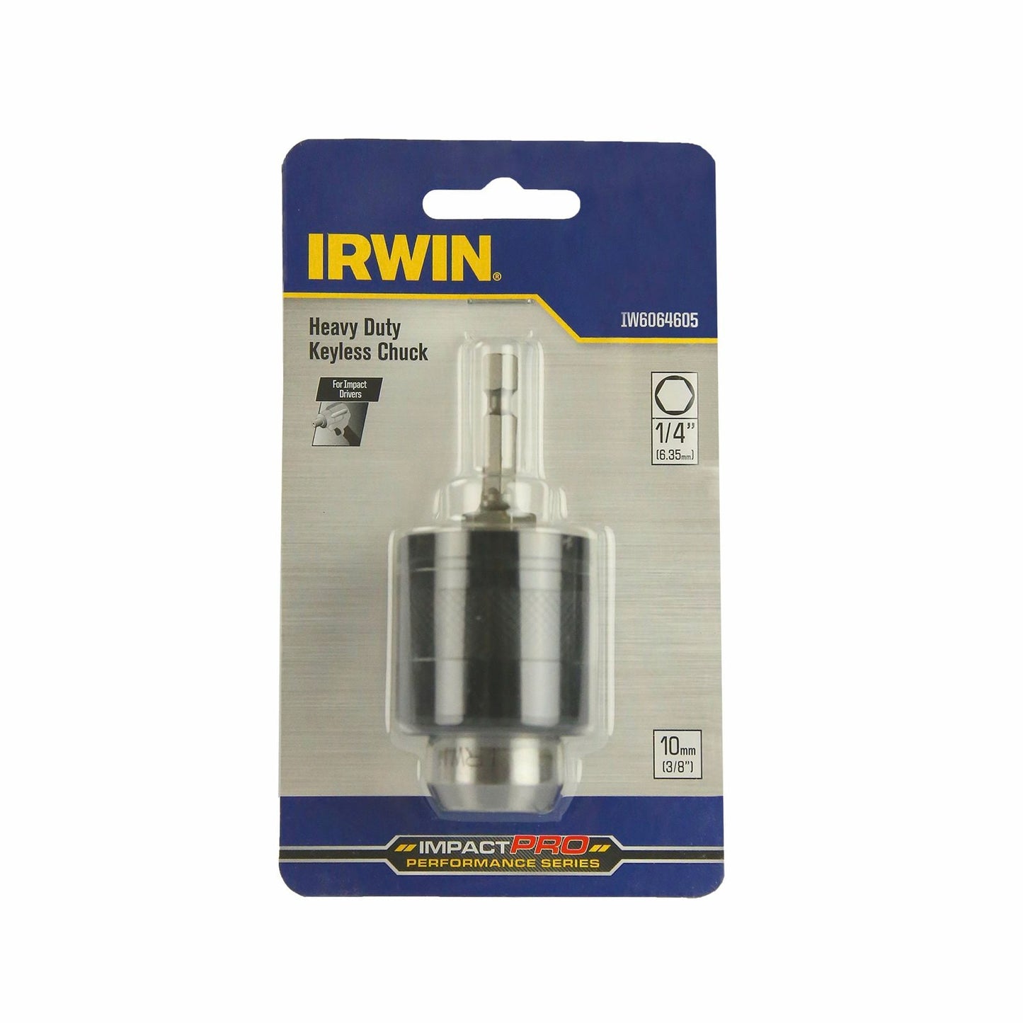Irwin Impact Pro Keyless Chuck - 1/4"