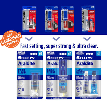 Selleys Araldite Super Strong Epoxy Adhesive - 8ml