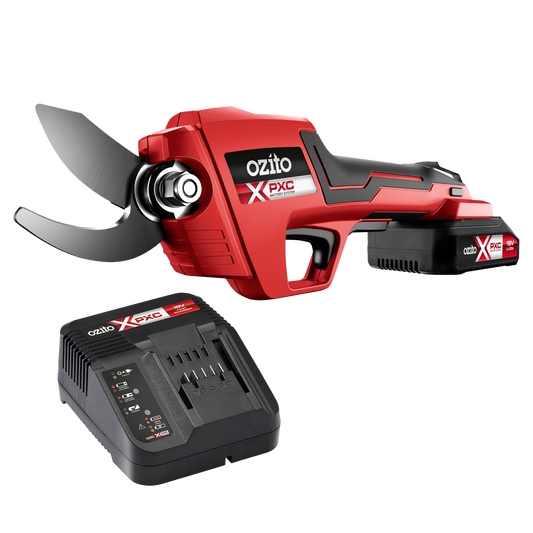 Ozito PXC 18V 25mm Cordless Pruning Secateurs Kit PPK-2518