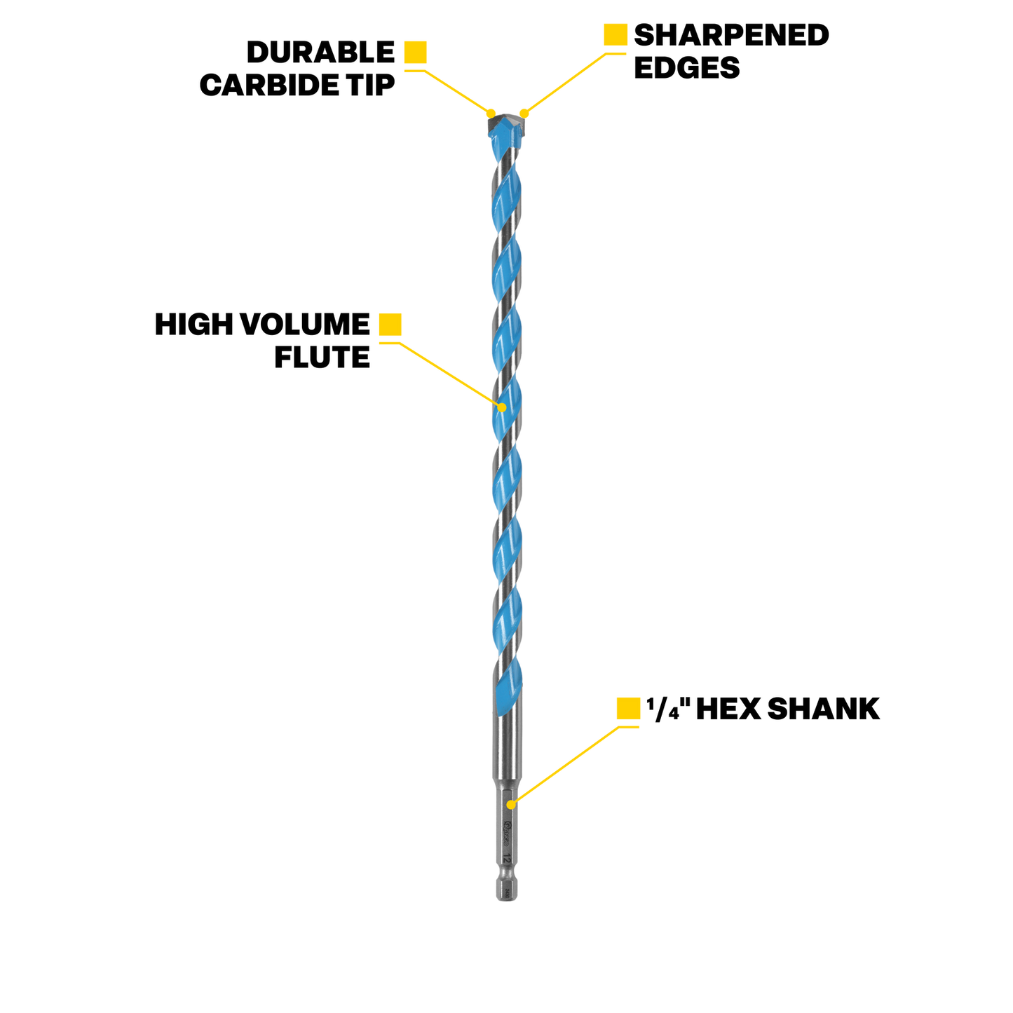 Kango Multi Material Drill Bit - 8mm x 260mm