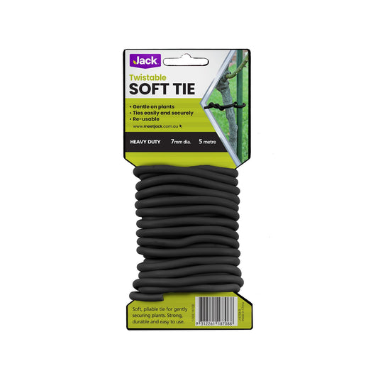 Jack Heavy Duty Twistable Soft Tie - 7mm x 5m