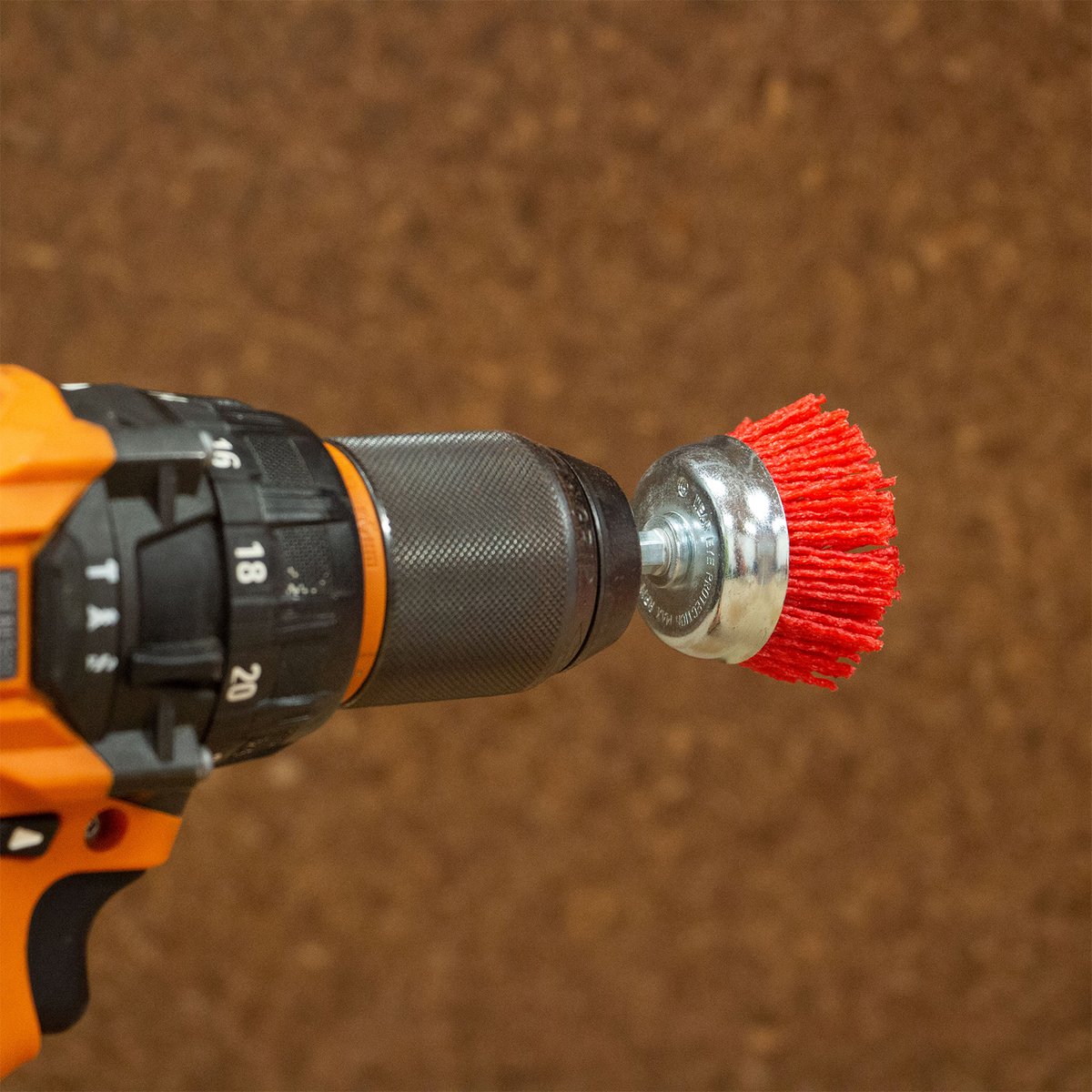 Josco 50mm Abrasive Nylon Cup Brush - 50mm - Nylon - Rust Removal