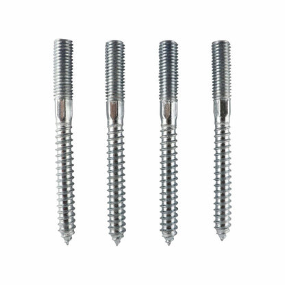 Everhang Hanger Bolt - 10mm x 100mm - Zinc Plated - 4 Pack