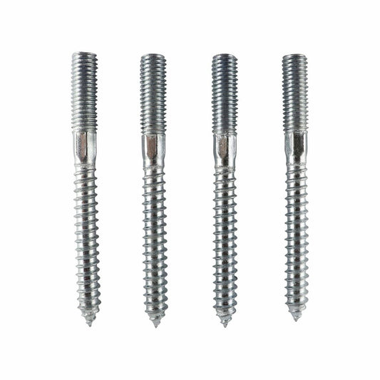 Everhang Hanger Bolt - 10mm x 100mm - Zinc Plated - 4 Pack