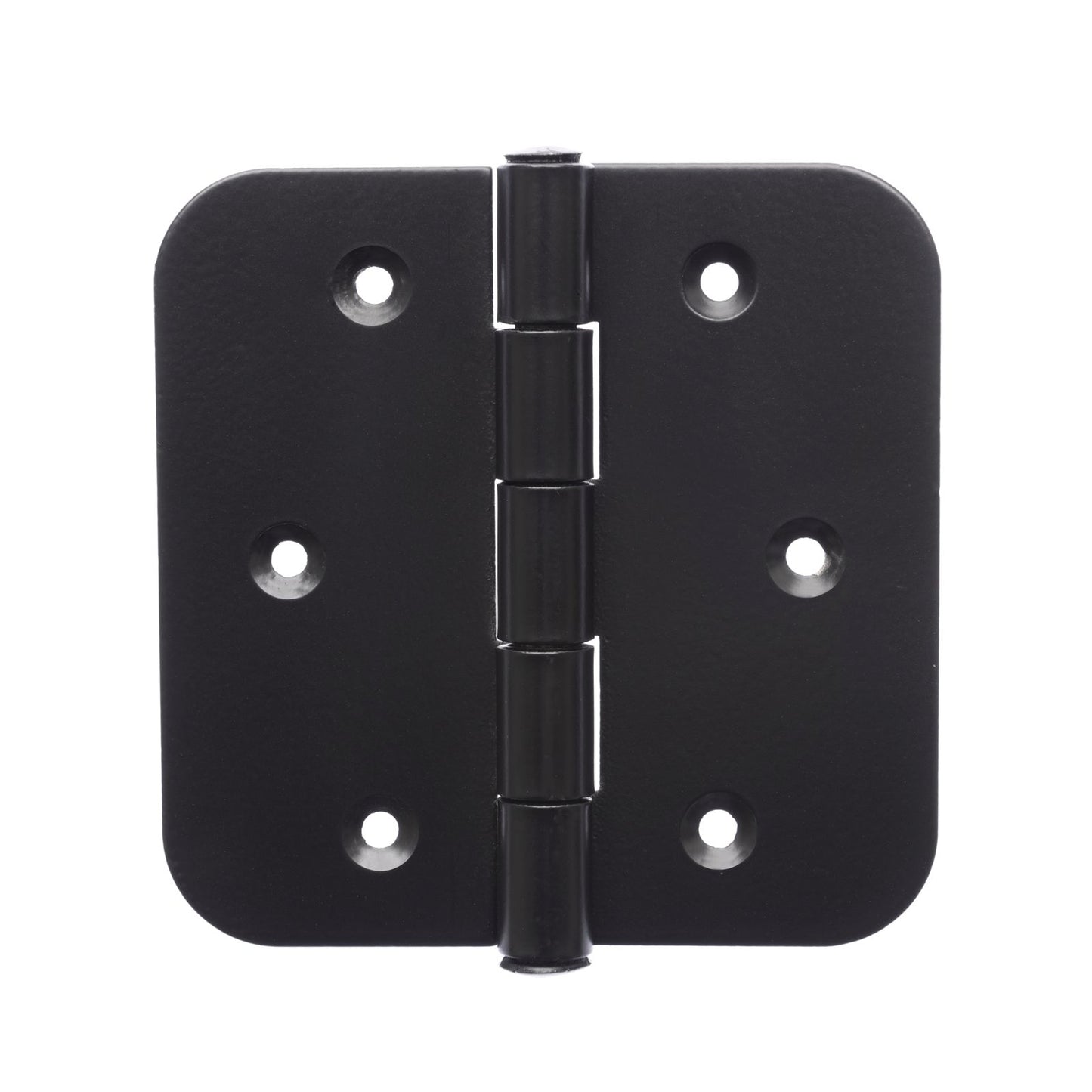 Zenith Matte Black Gate Radius Hinge - 100mm - 2 Pack