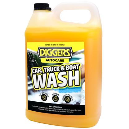 Diggers Car Truck Boat Wash - 5L