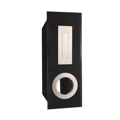 Sandleford Black Highlander Fence Mounted Letterbox - Black