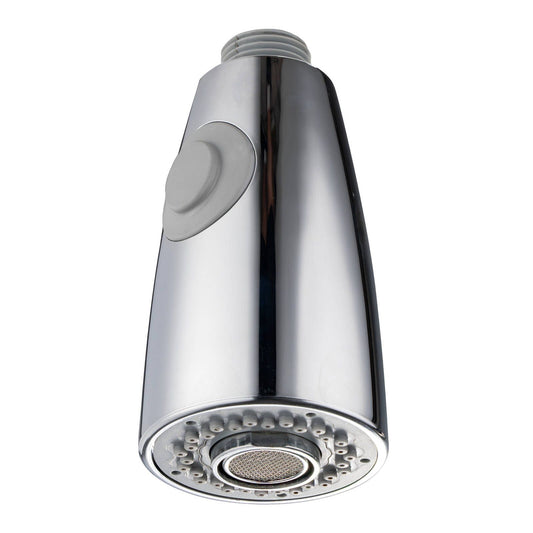 Kinetic Chrome Conical Pull Down Dual Spray Head - 15mm - 7.5L/min