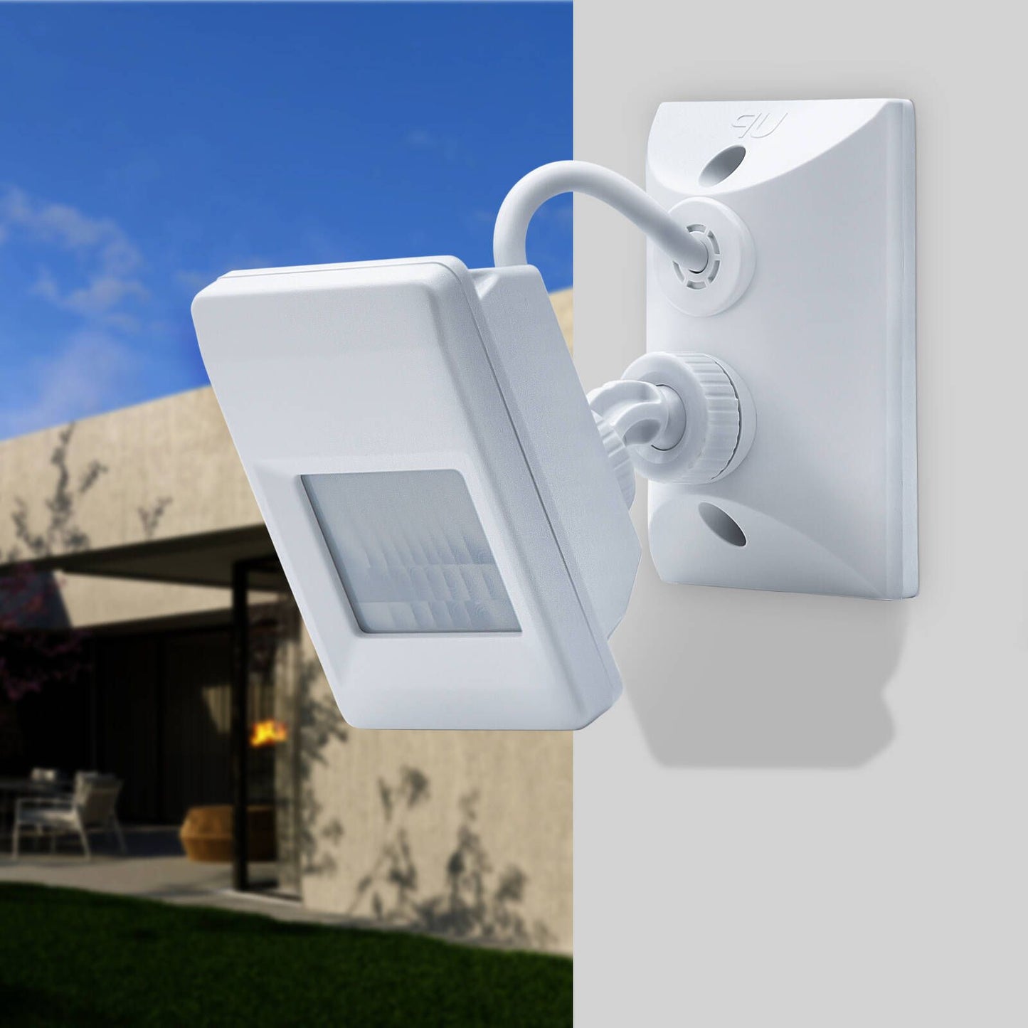 Deta White IP66 3 Wire PIR Security Sensor - 18m