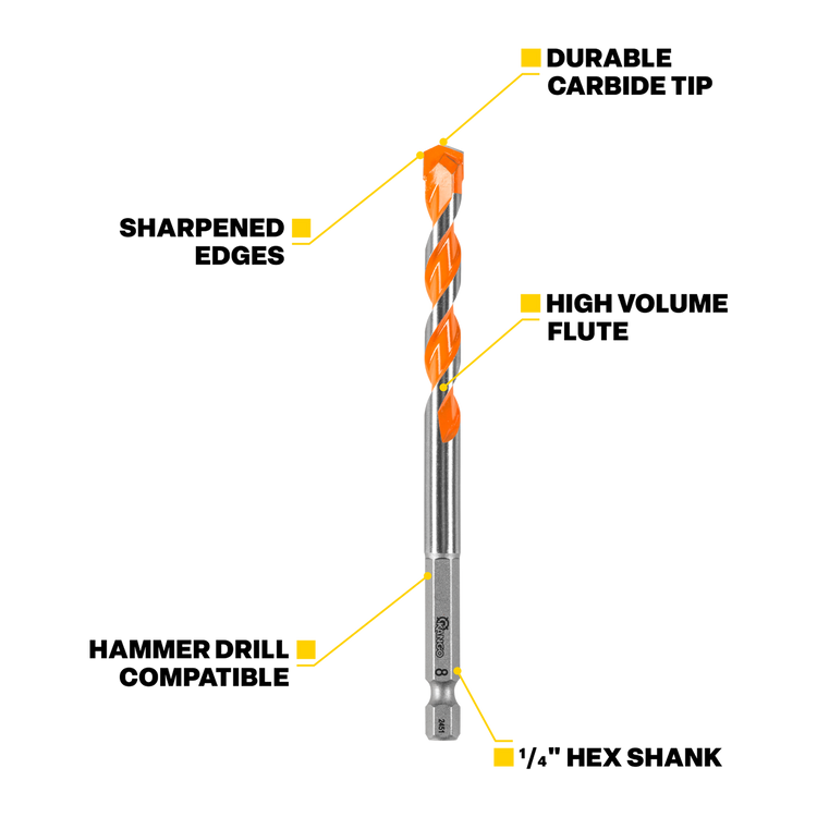 Kango Masonry Drill Bit 6mm x 100mm