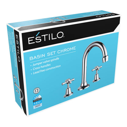 Estilo Basin Set Chrome