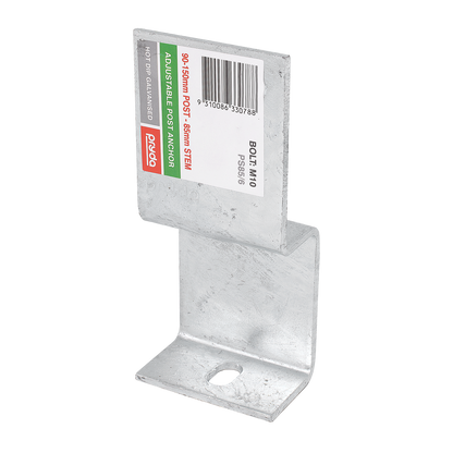 Pryda Adjustable Post Anchor - 85mm