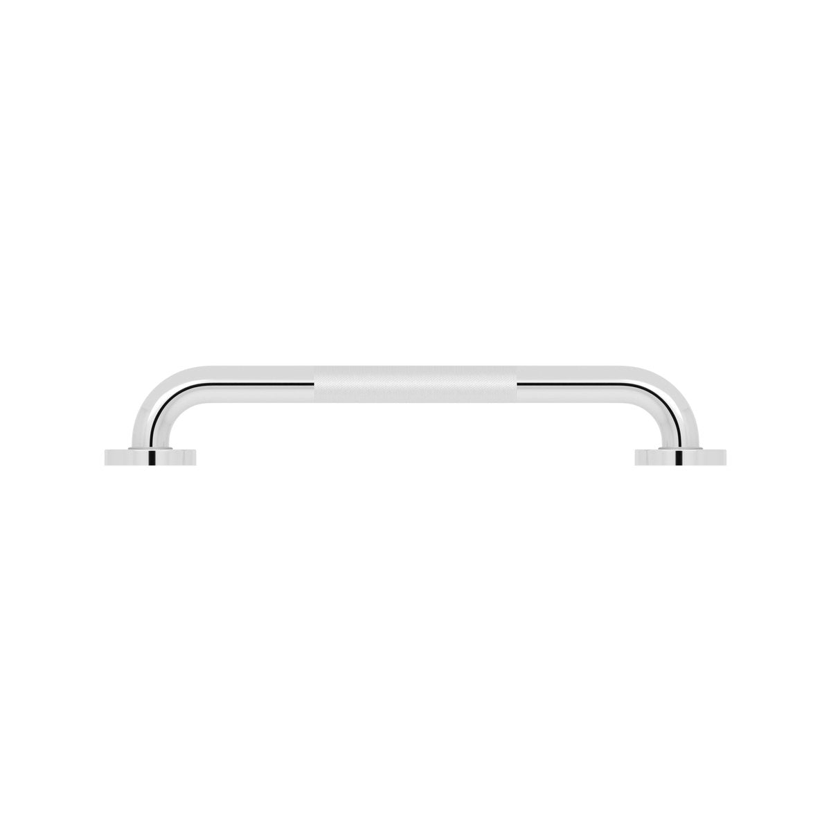 Evekare 450mm Stainless Steel Knurled Grab Rail - 32mm - Durable Support