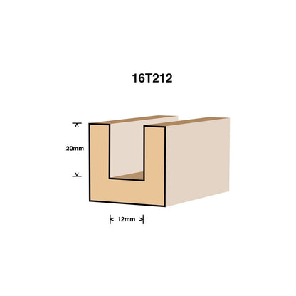 Ultra Router Bit - Straight - 12mm