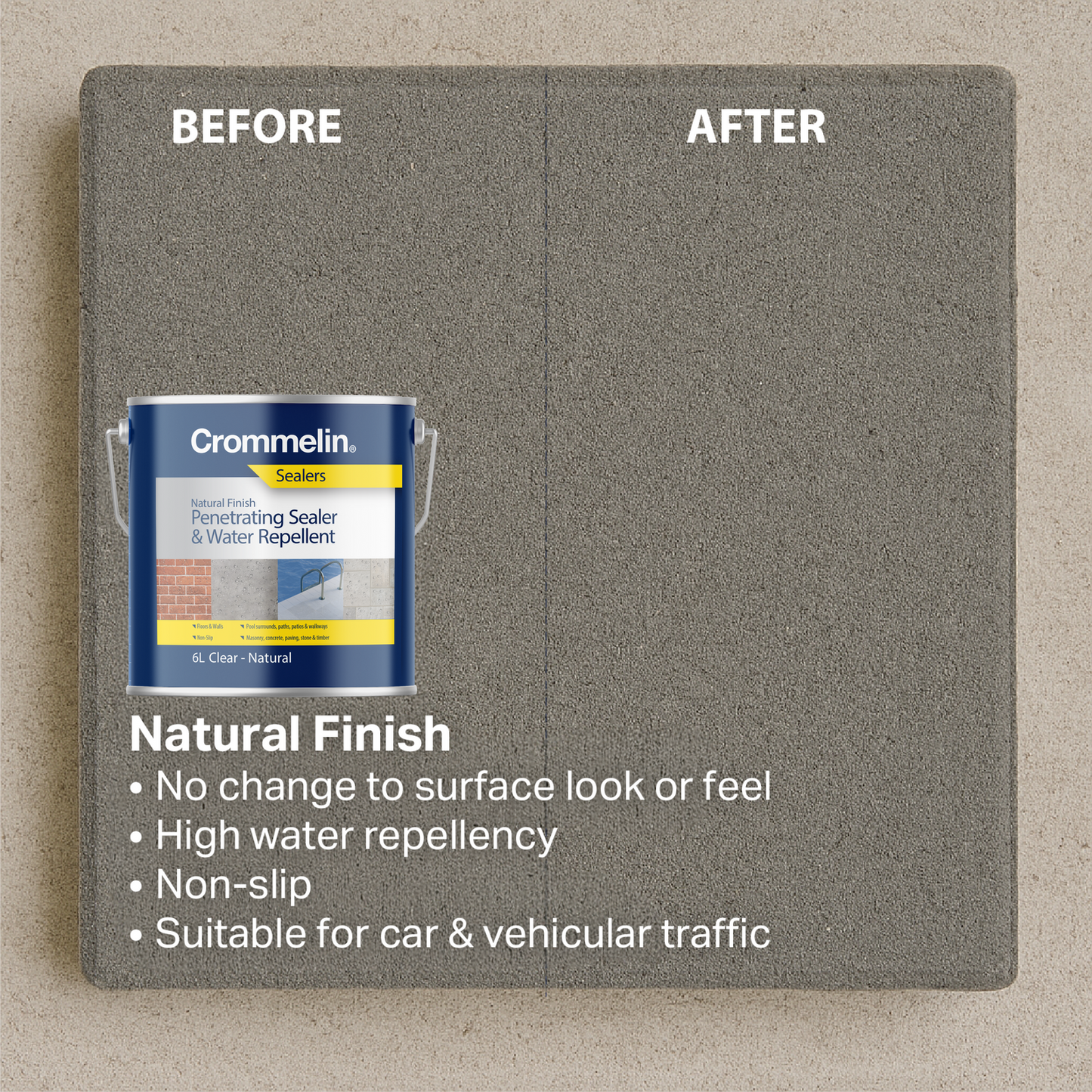 Crommelin Natural Finish Penetrating Sealer - 300g