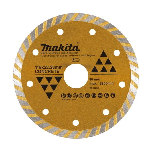 Makita 115mm Diamond Blade Turbo Rim