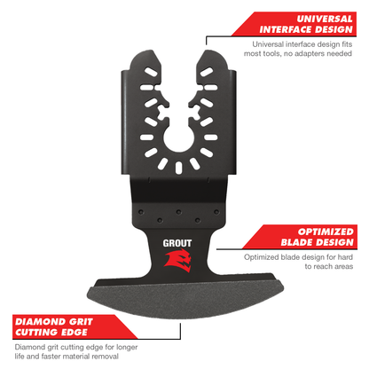Diablo Diamond Grit Multi Tool Blade for Grout - 70mm