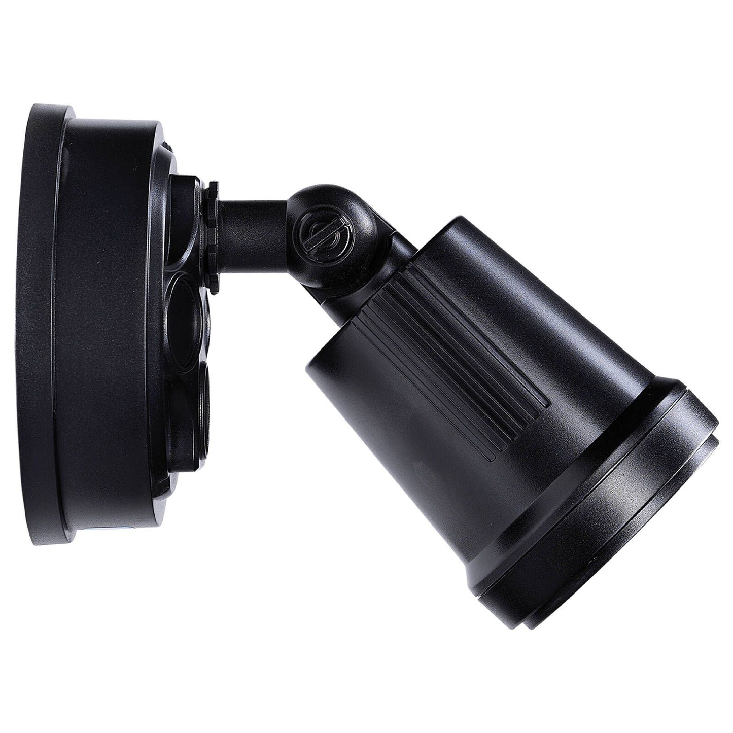 Brilliant Black Raptor III Single LED Flood Light - 800 Lumens