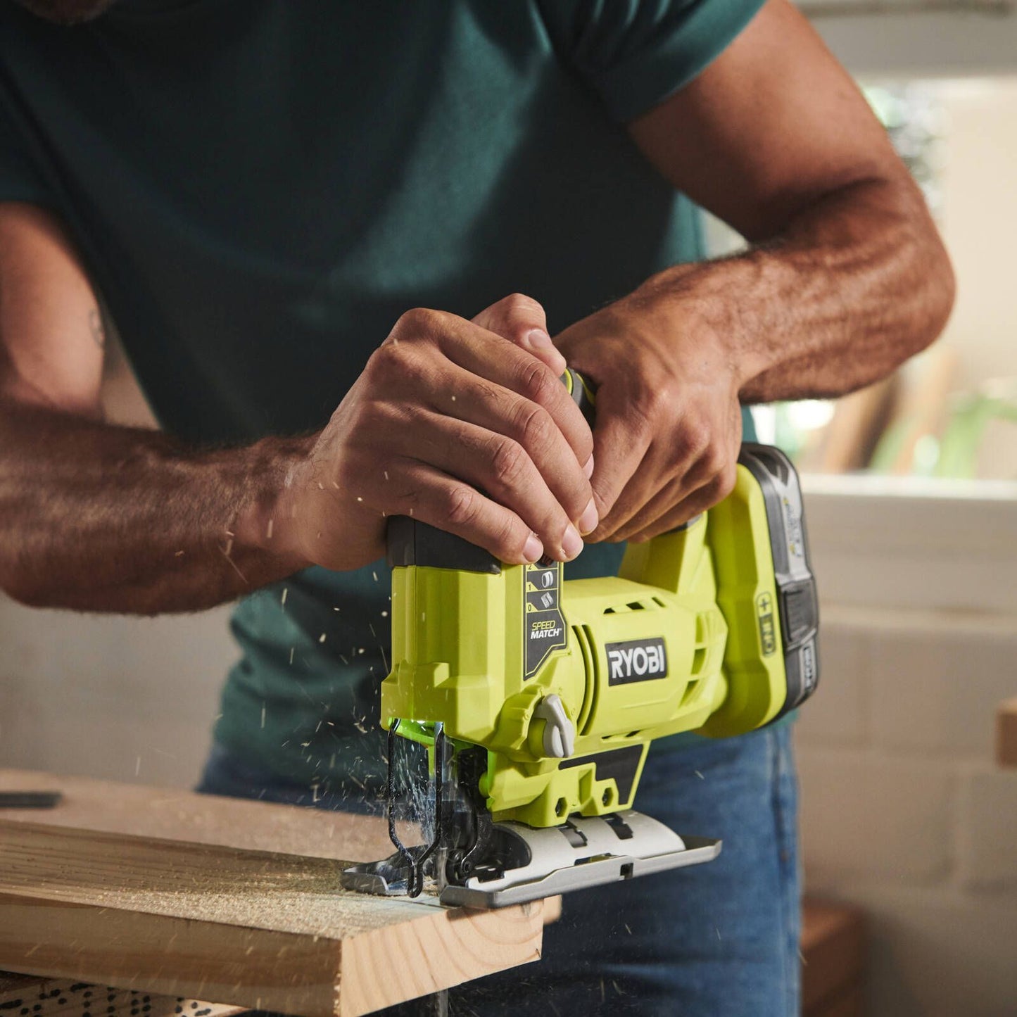 Ryobi ONE+ Jigsaw Kit - 2Ah - 108 x 226 x 388mm