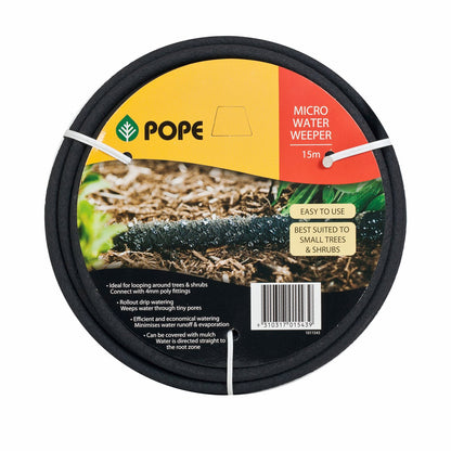 Pope Micro Water Weeper Hose - 15m - 4mm
