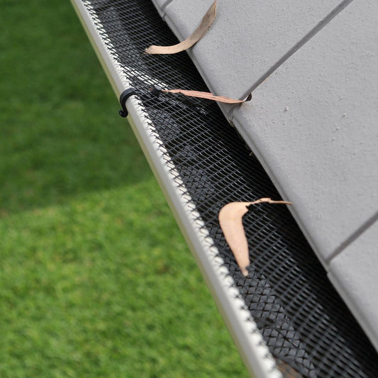Jack StayMesh Gutter Guard - 160mm x 6m - Plastic - UV Stabilised